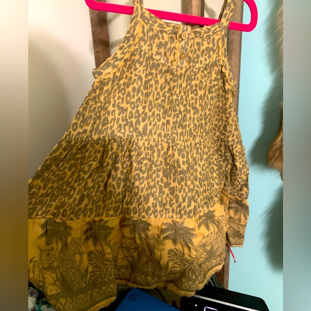 Jungle midi dress
